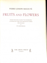Pierre-Joseph Redouté: Fruits and Flowers - frontespizio